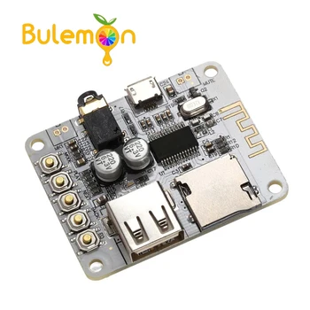 

MP3 Bluetooth Audio Receiver Board Decoding Playback USB TF Card Preamp Output 5V 2.1 Wireless Stereo Music Module