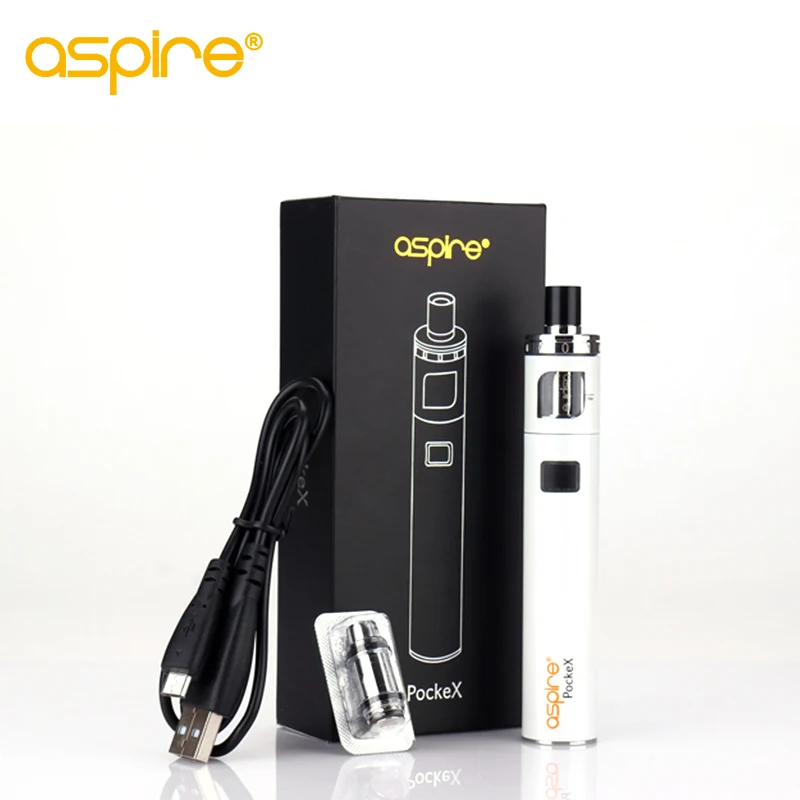 Электронная сигарета Aspire Pockex AIO стартовый набор 2 мл со встроенным аккумулятором