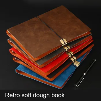 

Soft notebook business loose-leaf notebook student's class assignment book package school supplies diary
