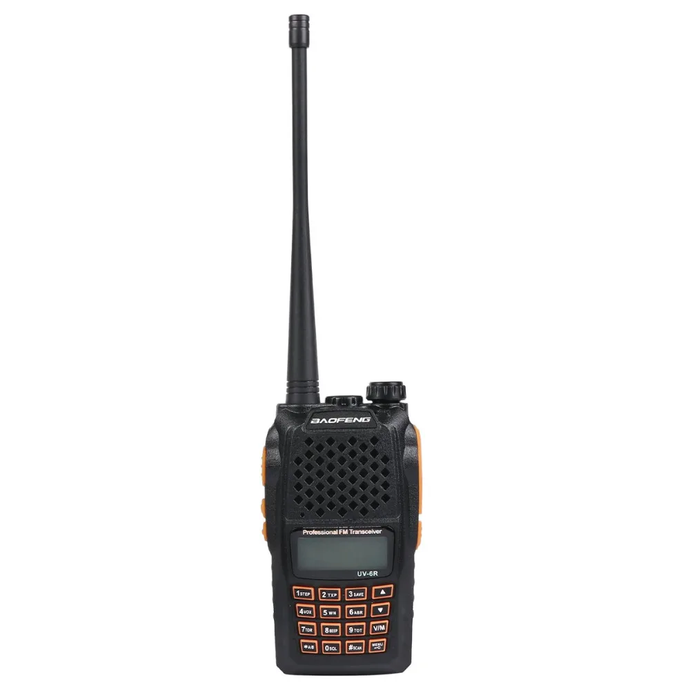 Baofeng BF-UV6R Walkie-talkie гражданский ручной портативная рация 5 Вт отель Строительство сайта самостоятельной езды Тур многоцелевой