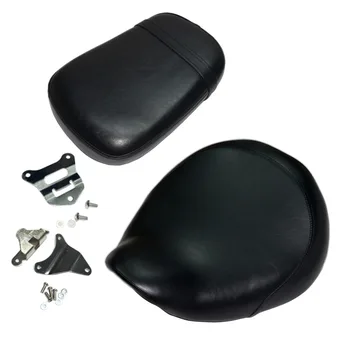 

Motorcycle Front Driver Seat Pillion Pad +Rear Pillion Passenger Seat For Honda Shadow VT750 VT750C VT750CD 1998-2003