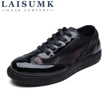 2019 LAISUMK Brand Luxury Mens Shoes Casual Mesh Driving Shoes Men Shoes Leather Spring Fashion Men Causal Shoes Zapatos Hombre capellas spring autumn men leather shoes fashion brand shoes mens leather casual shoes for men shoes zapatos hombre 39 44