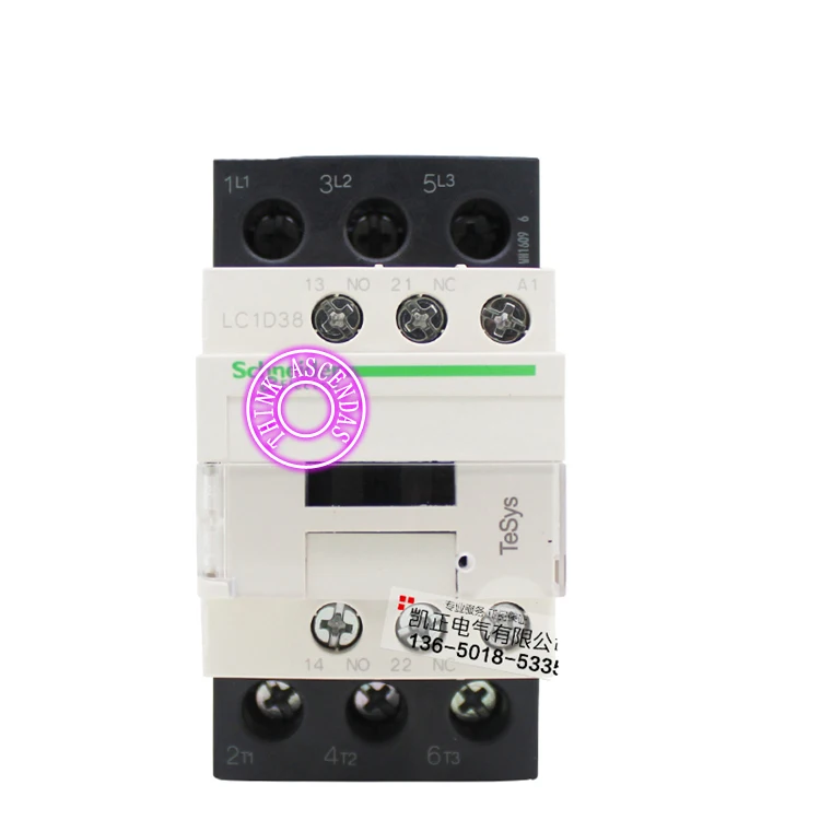 

LC1D Series Contactor LC1D38 LC1D38BD 24V LC1D38CD 36V LC1D38DD 96V LC1D38ED 48V LC1D38FD 110V LC1D38GD 125V LC1D38JD 12V DC