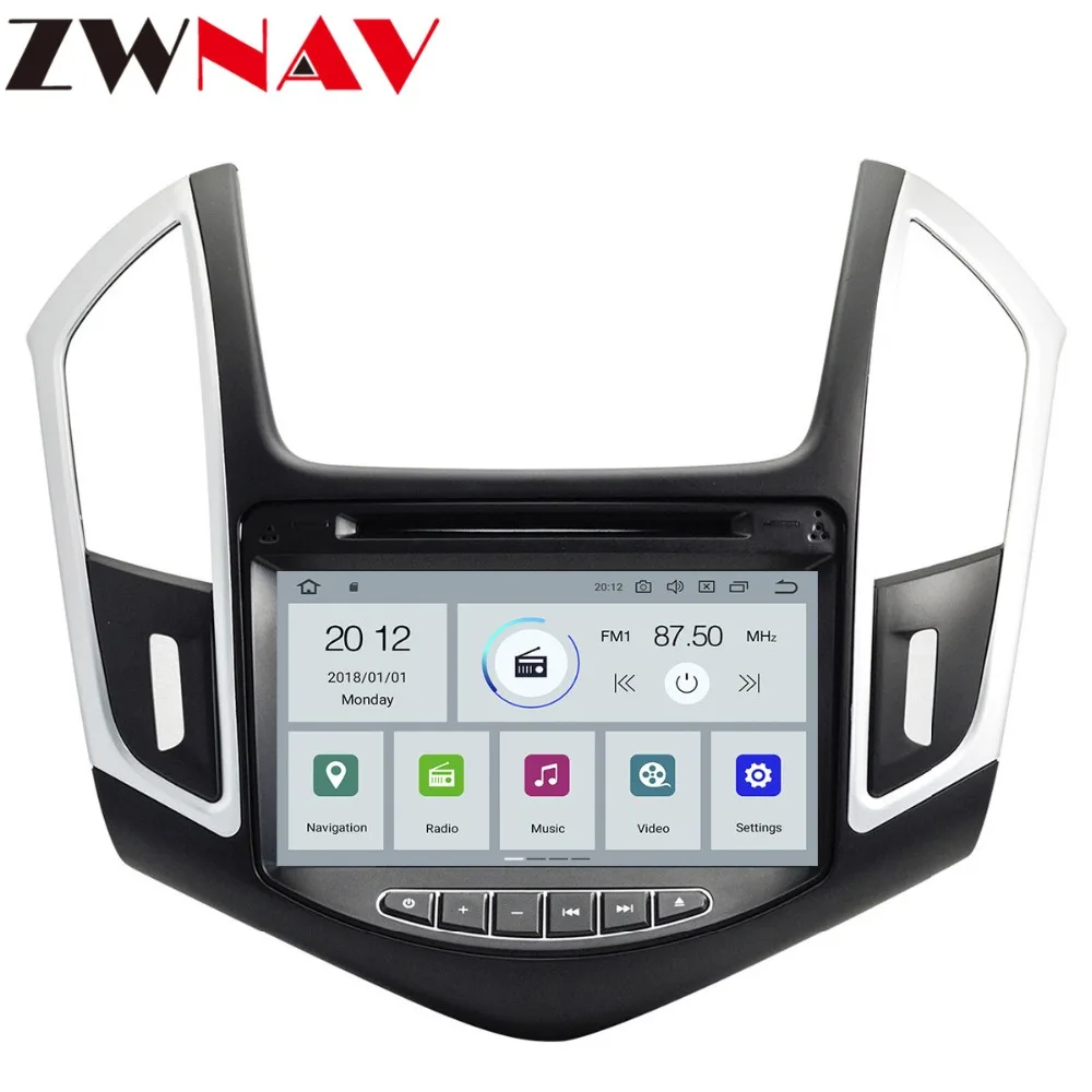 Flash Deal ZWNAV Android 9.0 Car DVD Player For Chevrolet CRUZE 2012+ Radio Ibiza GPS with Mirroring link RDS Free 8G Map Card PX5 IPS 3