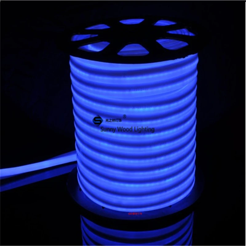 10 meters led neon flex tube ,220V input led sign board tube ,Flexible