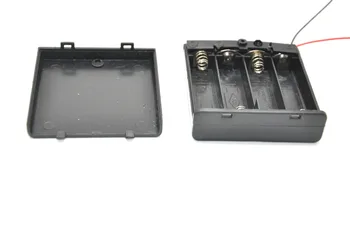 

1PCS Malloom 2019 4AA-6V Battery Holder with switch