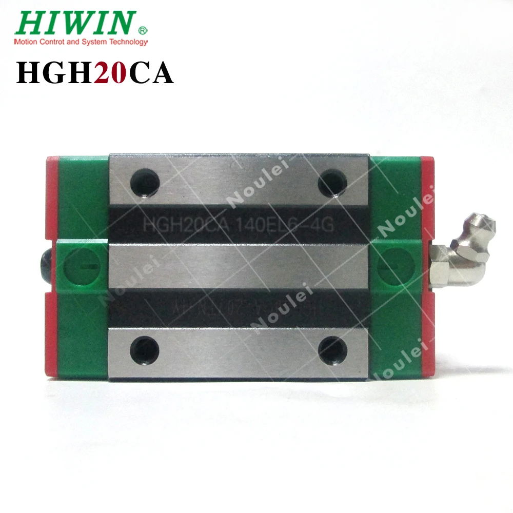 HIWIN HGH20CA Линейный направляющий рельсовый блок для ЧПУ высокой эффективности и