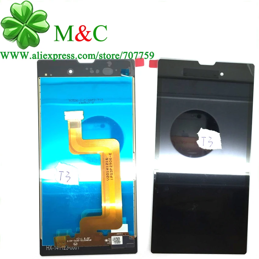 

10pcs LCD Touch Panel For Sony Xperia T3 M50w D5103 D5106 LCD Display With Touch Screen Digitizer Panel Assembly by DHL
