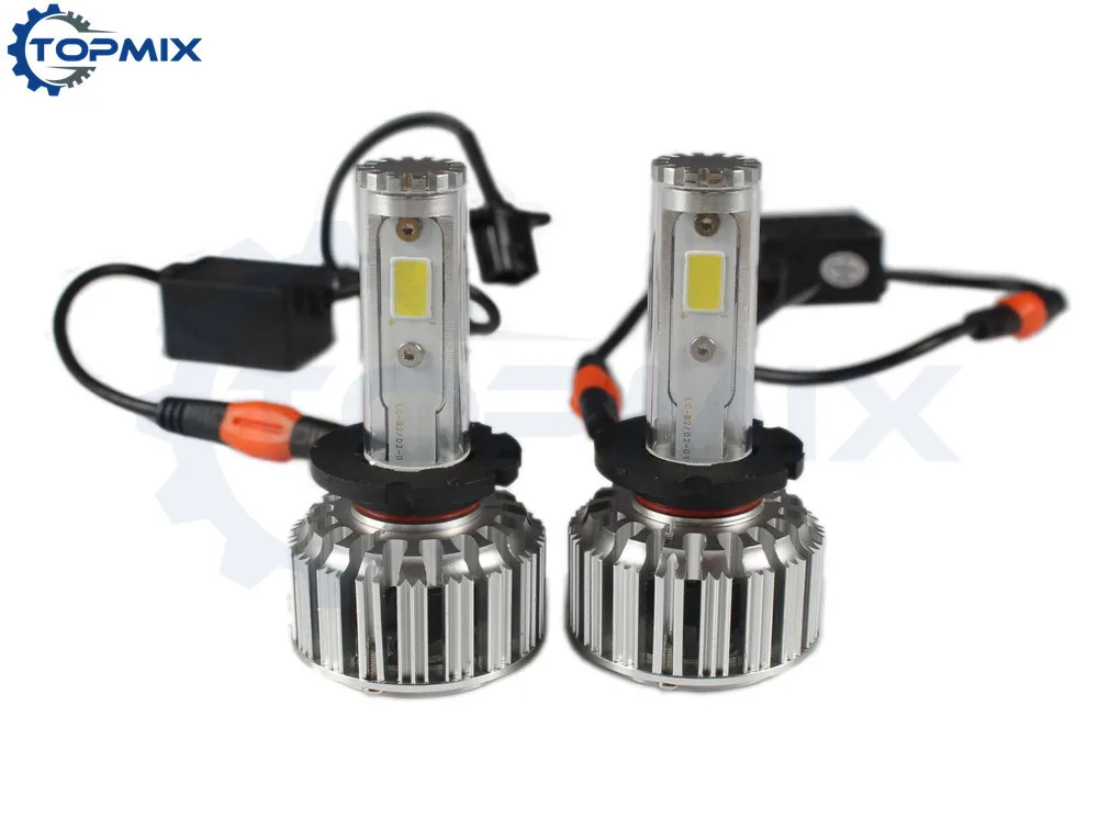 NEW D2S D4S Led Bulb 60W 6000LM LED COB Car Headlight LED Kit Hid Replacement DRL Fog Bulbs Kit Headlamp Bulb 6000K & 8000K