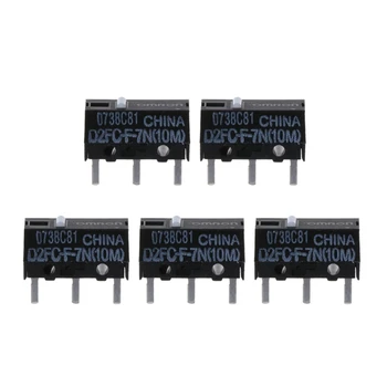 

5Pcs Omron Mouse Micro Switch D2FC-F-7N (10M) for Logitech Microsoft Button qiang