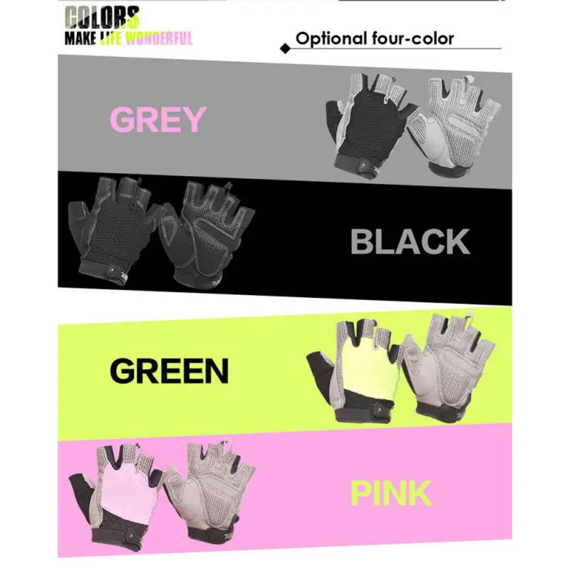 Men And Women Custom Fitness Exercise Training Gym Gloves Body Building Training Sports Fitness Weight Lifting Gloves