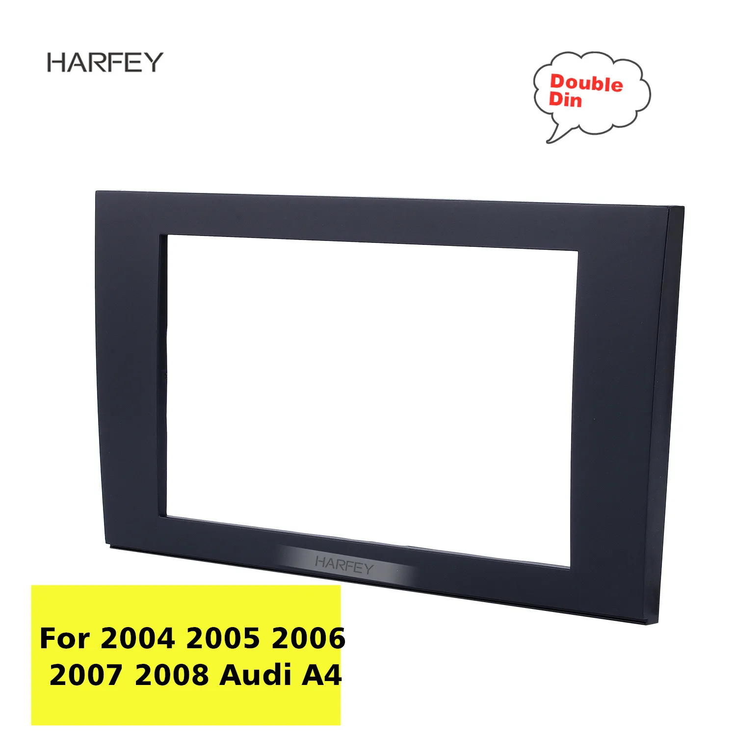 Harfey 2Din автомобиль радио Панель 173*98 мм для 2004 2005 2006 2007 2008 Audi A4 панель автомобильной стереосистемы комплект аудио рамка отделка монтажный комплект