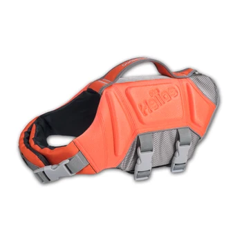 

JANPET New Adjustable Dog Life Jacket Waterproof Dog Swimming Coat 3M Reflective Pet Vest Safety Clothes with D-ring Buckle
