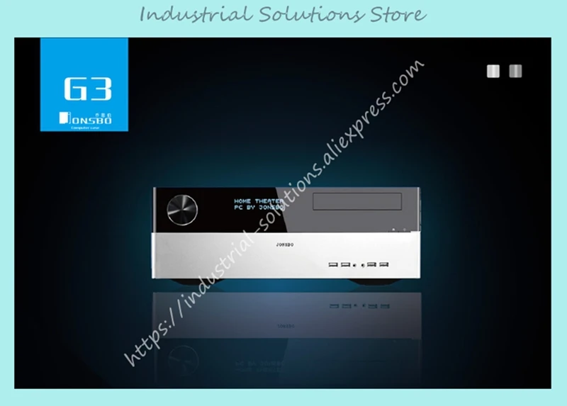 G3 HTPC бине горизонтальные компьютерных корпус ATX гостиная случае