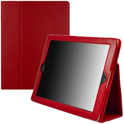Купить Red Cover Slim PU Leather Case Wake Sleep SP Stand For The New iPad 3rd 2 Free & Drop Shipping  Компьютеры и офис | Чехлы для планшетов и электронных книг (741177318)