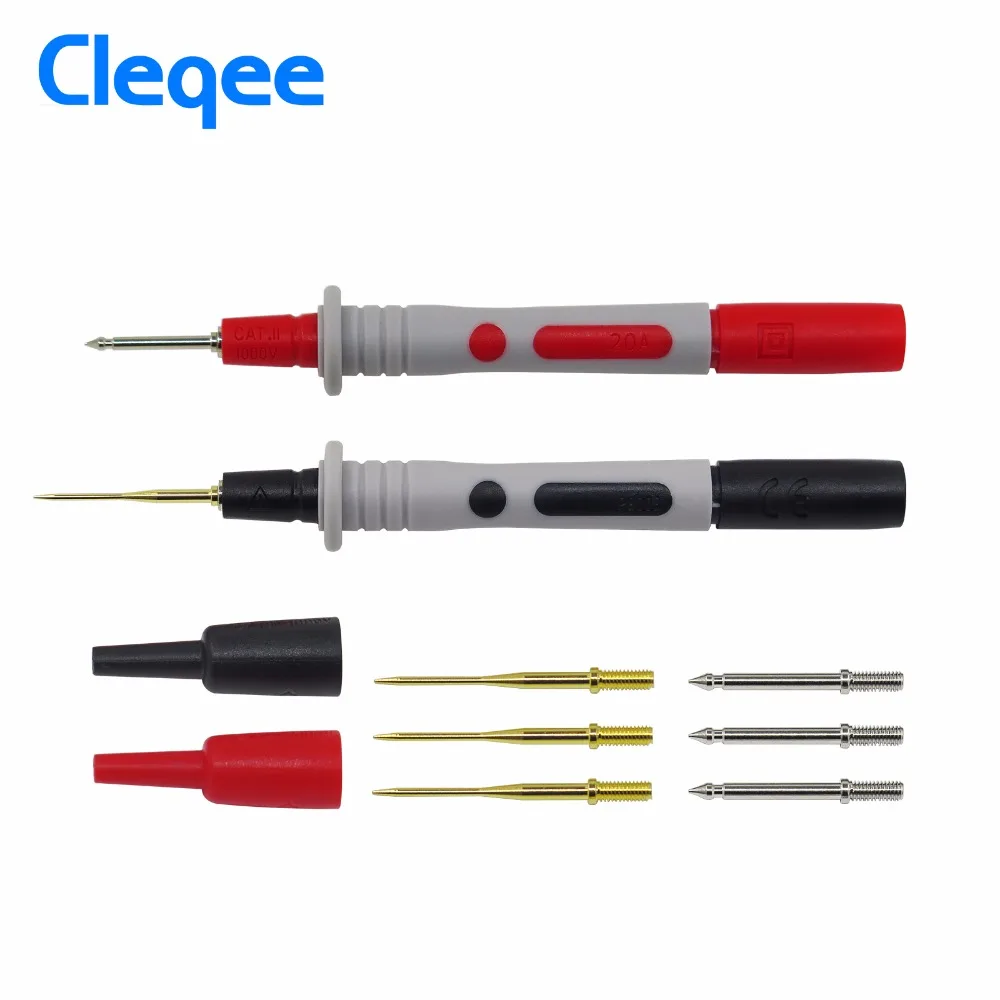 Сменные Щупы для мультиметра Cleqee P1300D P1300E P1300F комплекты испытательных щупов с