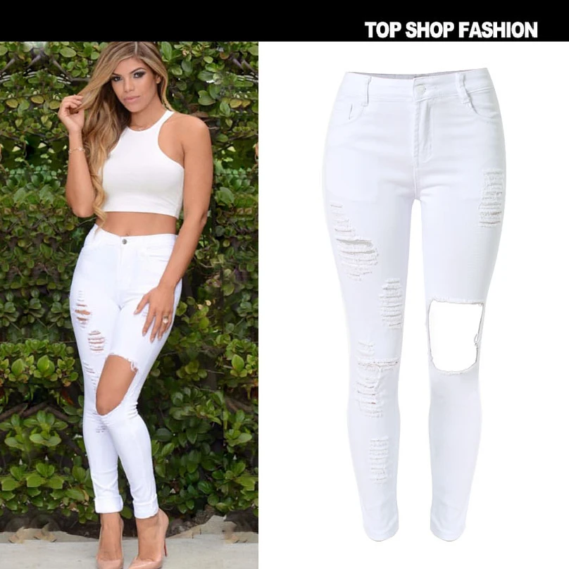 Liva Ragazza Hight Mezzo Jeans Bianchi Donne Moda Abbigliamento Americano  Skinny Jeans per le Donne di Alta Elasticità Push Up Jeans Pantaloni|skinny  jeans for women|white jeans womenjeans for women - AliExpress