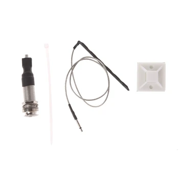 

Guitar pickup Accessories 1/4 inch Stereo End Pin Jack Acoustic Guitar Pickup Piezo Stick 6.35mm Under-Saddle dropshipping