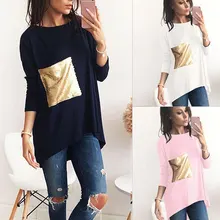 HooltPrinc 2017 new arrival tshirt women Tees long sleeve t shirt Polyester casual fashion t-shirt free shipping top tee