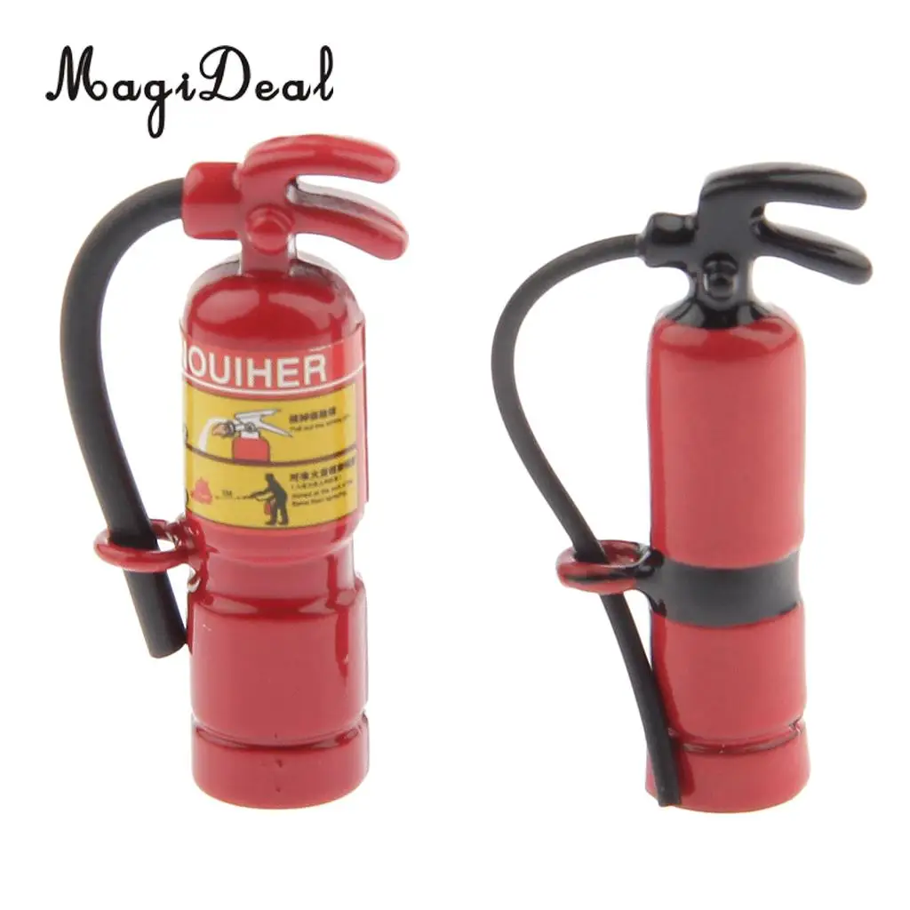 MagiDeal мини 1 шт. масштаб 1/12 кукольный домик Миниатюрный огнетушитель для кухни