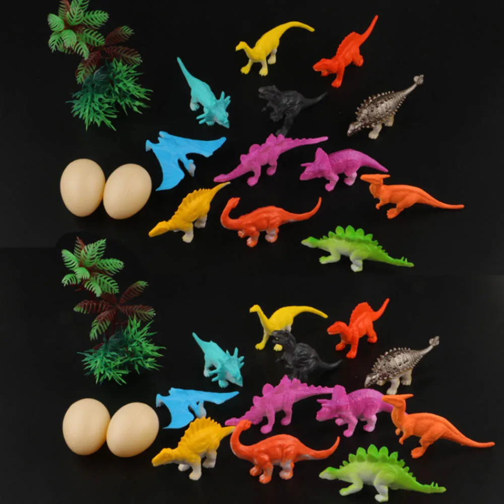 16 шт./партия, мини-модель динозавра, фигурки животных, домашние декоративные предметы, фигурка, Детские Подарочные игрушки