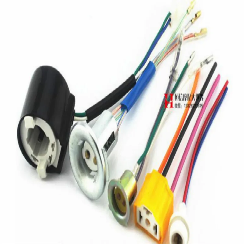 

CG GY6 125CC GY6 50CC motorcycle headlight motorcycle led headlight H4 T10 LIGHT BASE Lamp holder free shipping