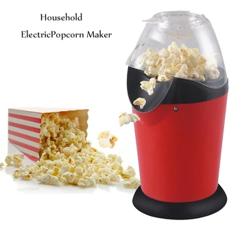

110v / 220v Household Popcorn Makers Hot Air Corn Popper Suitable For DIY Electric Popcorn Popper Mini Popcorn Machine