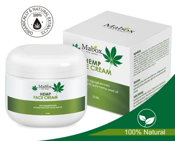 

30gNatural Organic Hemp Seed Oil Essential Facial Moisturizer For Sensitive Dry and Oily Anti-wrinkle Anti-aging Skin Care TSLM1
