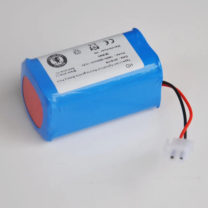 

14.8V 2600mAh Vacuum Cleaner Rechargeable Battery Pack replace for chuwi ilife A6 v7 V7S Pro sweeping machine robot