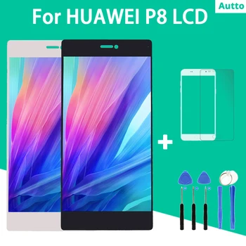 

For Huawei P8 LCD AAA+ pixel no-dead pixel touch screen with frame digitizer component replacement For Huawei P8 display replace