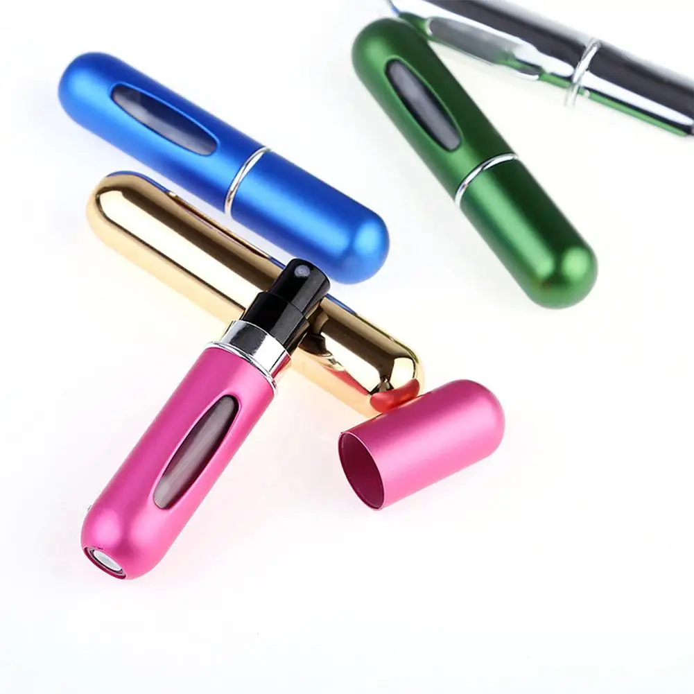 5ML Travel Portable Spray Bottle VIBRANT GLAMOUR Refillable Perfume Atomizer Bottle Scent Pump Spray Bottle