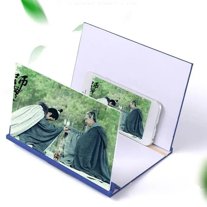 Mobile Phone Screen Anti Radiation Video Desktop Lazy Folding Bracket Amplifier