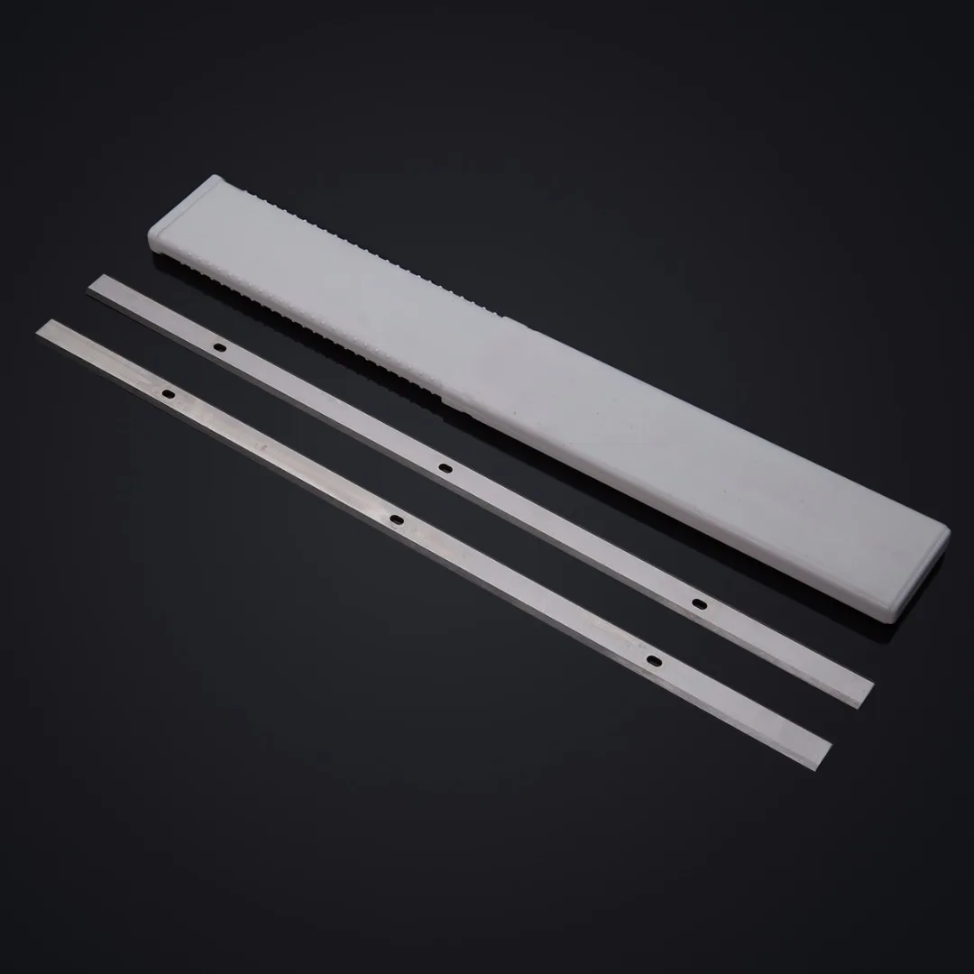 Mayitr 2Pcs 12-1/2 12.5 Steel Blades Double Edged For Planer AP-12 Replacement New