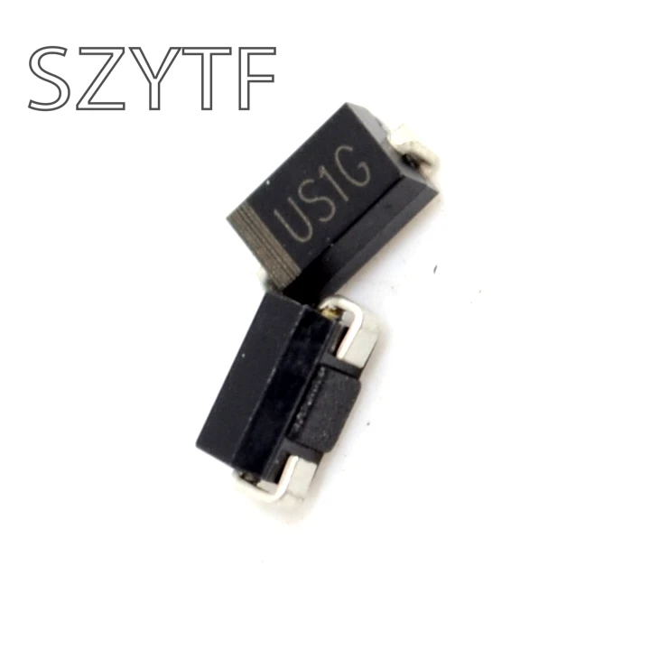 US1G UF4004 400 V/1A SMA smd выпрямитель с быстрым восстановлением диоды для подавления переходных скачков напряжения(100 шт./лот