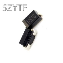 US1G UF4004 400 V/1A SMA smd выпрямитель с быстрым восстановлением диоды для подавления переходных скачков напряжения(100 шт./лот