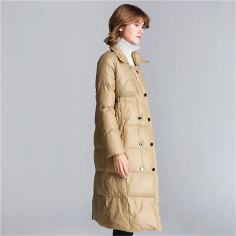 Longue Section Mode Vers Automne Épais Taille Chaud Le Grande Modèles Black De Et Bas Explosion Veste apricot Lâche Dames 2018 G121 D'hiver ZzIvIw
