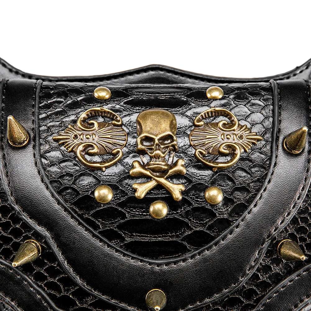 Sladuo стимпанк поясная сумка черные и коричневые ножные сумки для женщин и мужчин унисекс Викторианский Стильный чехол-Кобура сумка ретро