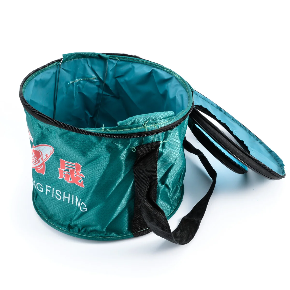 Canvas Folding Bucket Portable Fishing Tackle Fish Water Storage