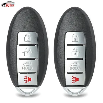

KEYECU 2 Pcs/lot New Replacement Remote Car Key Fob 434MHz ID46 Chip for Nissan Armada 2017-2018 - CWTWB1U787