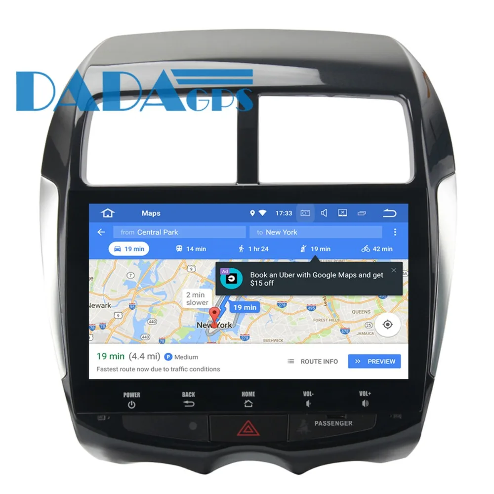 Clearance 10.2 inch Android 8.0 7.1 Car Radio GPS for MITSUBISHI ASX RVR Outlander Sport 2010 2011 2012 2013 2014 no DVD Player Multimedia 4