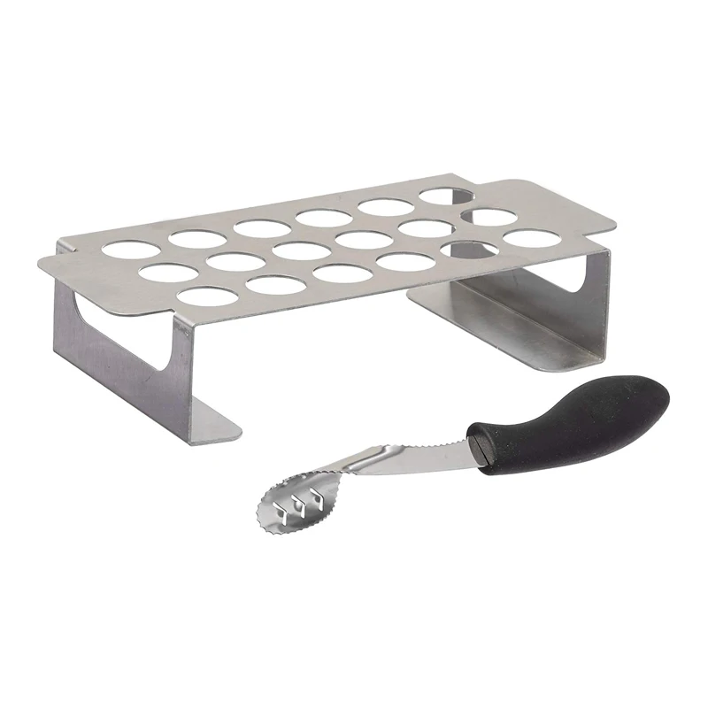 Chili Pepper Grilling Rack and Corer Set  (4)