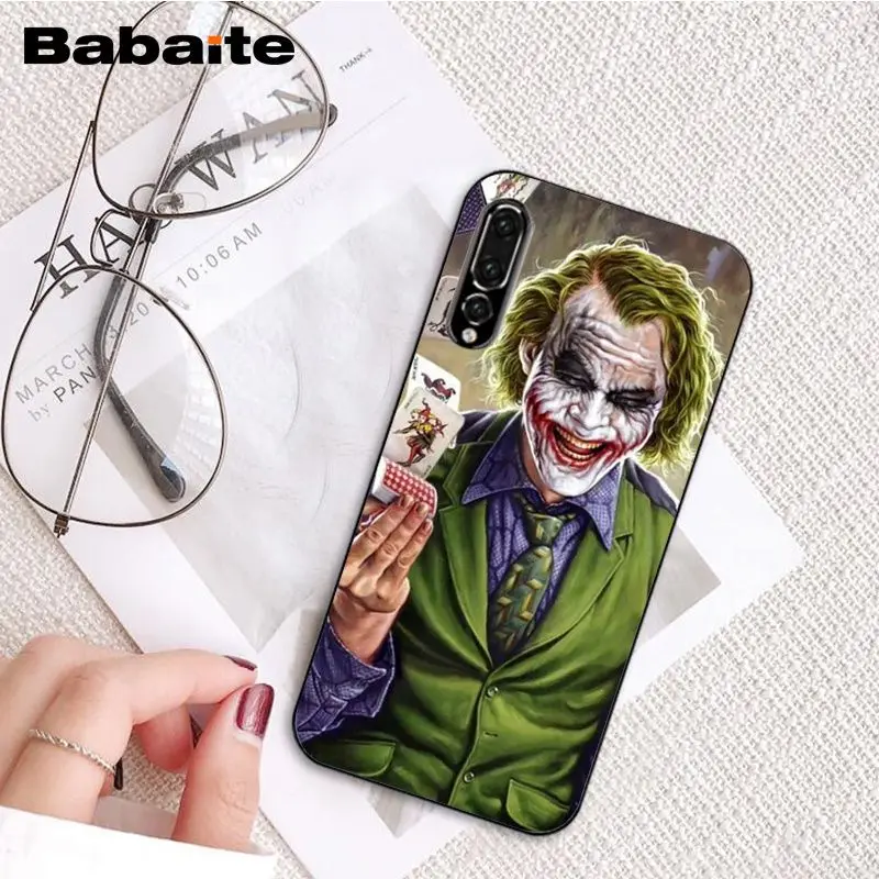 Babaite Забавный Клоун, Бэтмен "Джокер", Чехол для телефона для huawei P20 Mate20 Lite Honor Play 8A 8C 7C 5A Y6 Y5 II Psmart - Цвет: A16