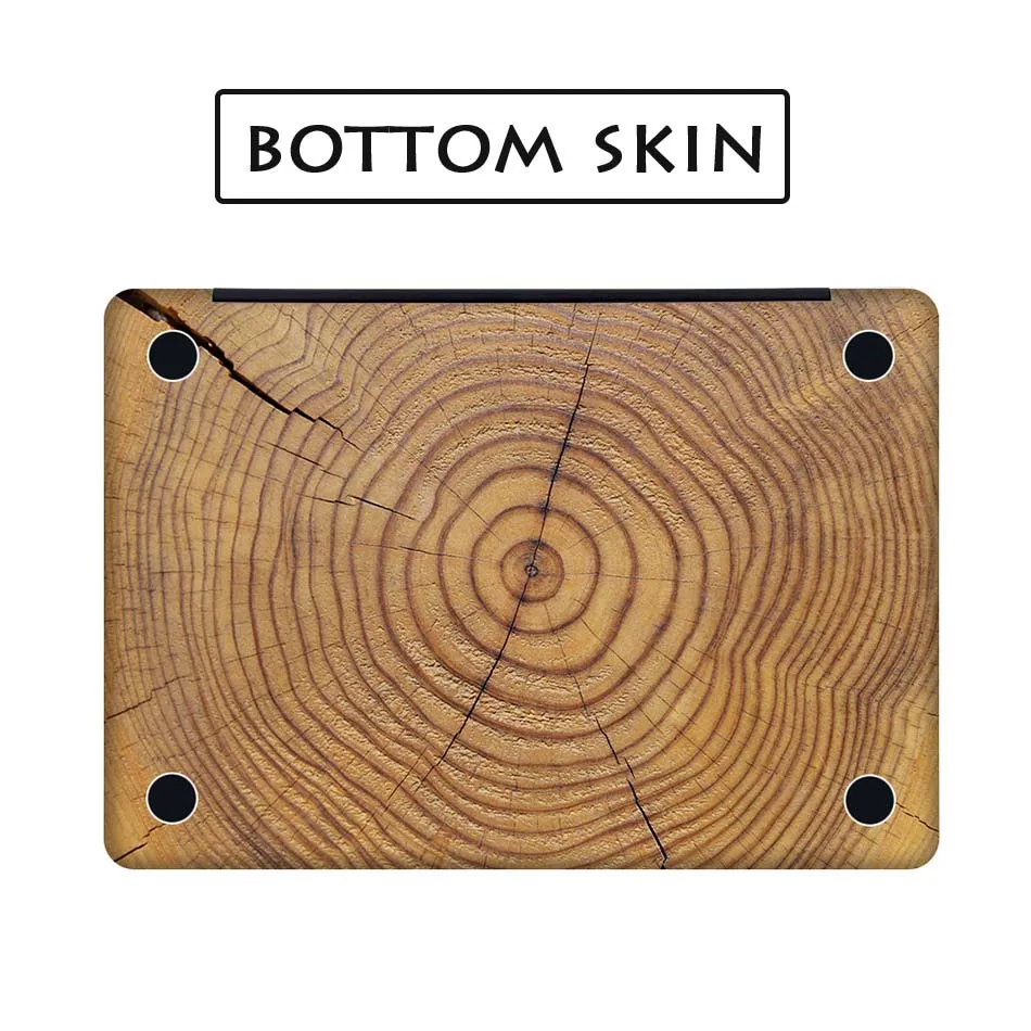 Oak Wood Texture Full Cover Skin for Apple Macbook Air Pro Retina 11 12 13 15 inch HP Notebook Protective Laptop Decal Sticker