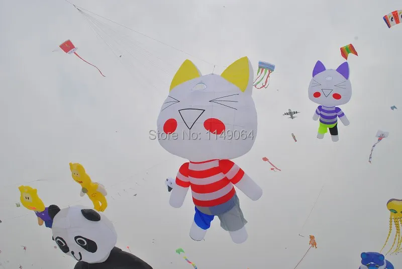 Beautiful kite festival display huge para foil whale kite delta kite colorful fly triangle kite factory produce Wholesale Toys & Hobbies