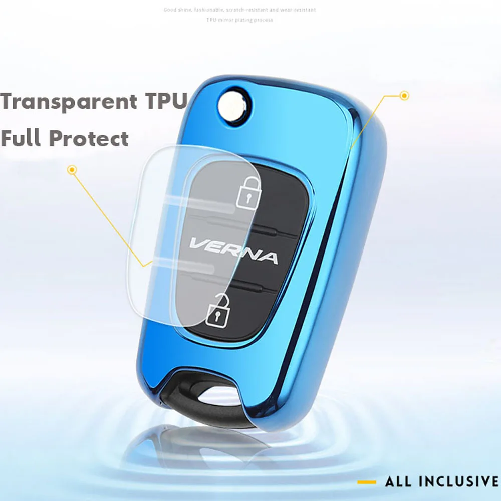 

2019 TPU Car Key Cover Case For Kia RIO K2 K5 ceed Sportage Sorento Picanto For Hyundai i20 i30 i35 iX20 iX35 Solaris Verna