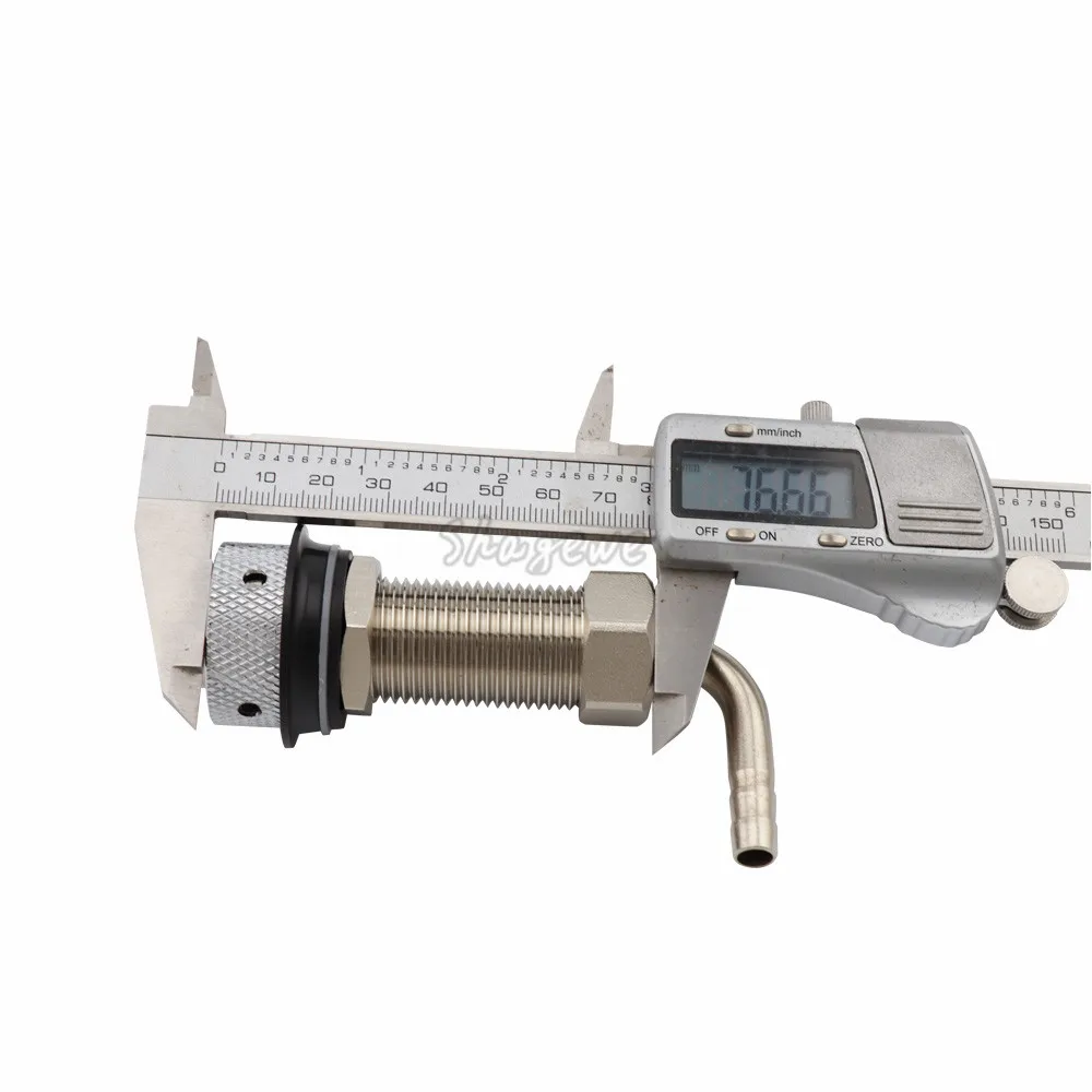 Draft Beer Faucet Shank 73mm G58 Thread for Adjustable Beer Dispenser Tap Beer Brewing (8)