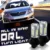 Tcart 2 шт. авто светодиодные лампы автомобилей DRL дневного света поворотники белый + Янтарный лампа WY21W T20 для Toyota avensis T27 2009-2014