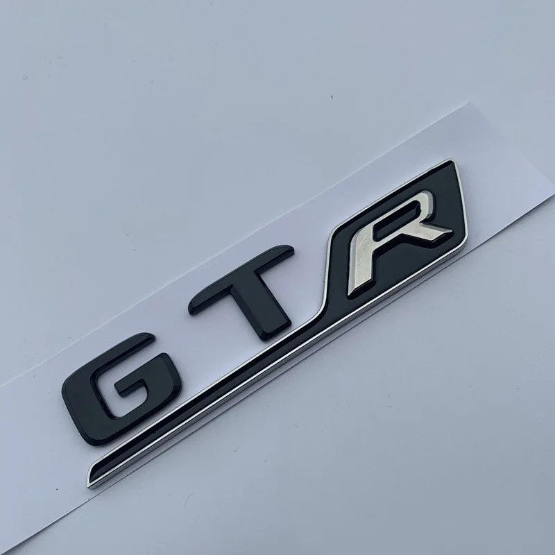 GTR GTS GT63S автомобильный Стайлинг эмблема, логотип, наклейка для Benz A M G 63 задняя дверь багажника украшения черный желтый высокое качество как