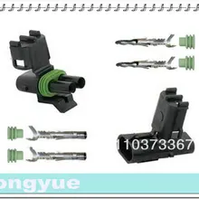 Longyue 10 комплект Погодный пакет Weatherpack 2 контактов запечатанных монтажный разъем комплект-новое