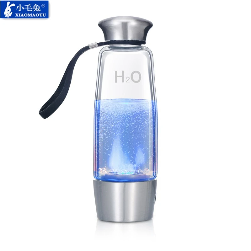 hydrogen glass water bottle